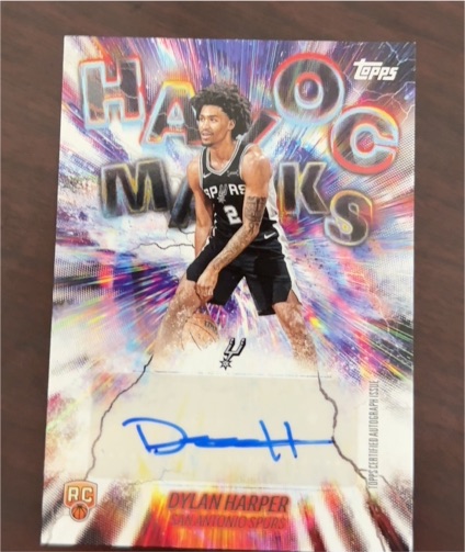 2025-26 Topps Basketball #HM-DH Dylan Harper — front