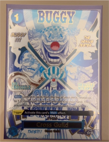 ONE PIECE Card Game The Best Vol.2 OP09-057 Buggy Cross Guild Parallel — front