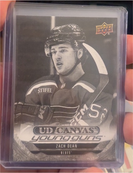 2024-25 Upper Deck UD Canvas Young Guns #C-109 Zach Dean — front