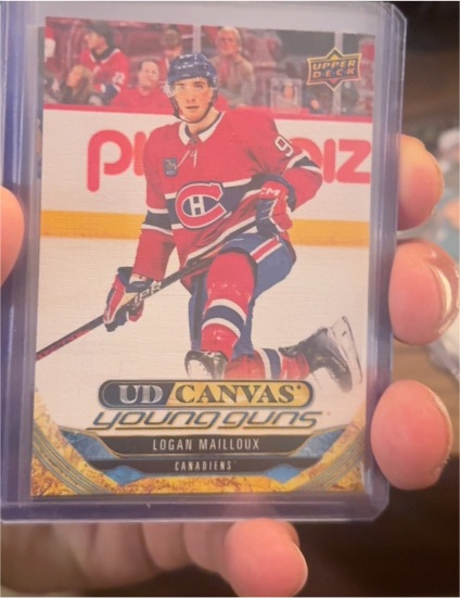 2024-25 Upper Deck Series 1 #C-92 Logan Mailloux — front