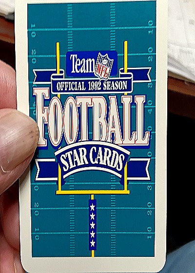 1992 Team NFL Star Cards #10C Sterling Sharpe — back