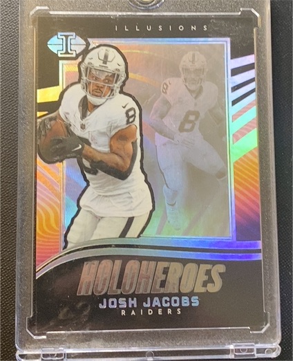 2024 Panini Illusions #20 Josh Jacobs — front