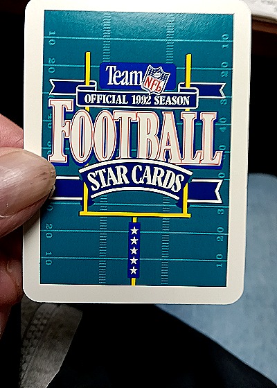 1992 Team NFL Ronnie Lott Raiders — back