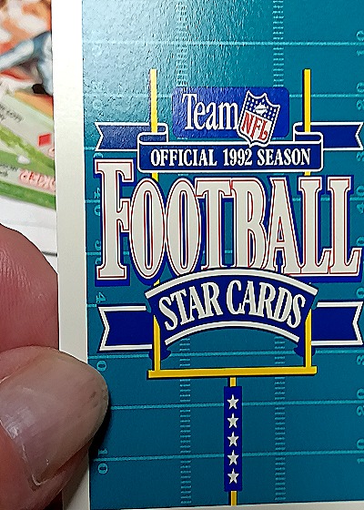 1992 Sport Decks Team NFL Star Cards #QD John Elway — back