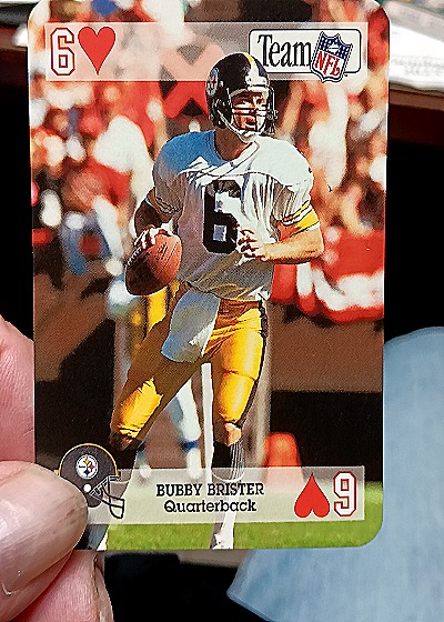 1992 Team NFL Football Star Cards #9 Bubby Brister — front