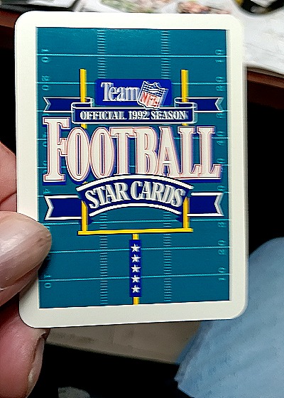 1992 Sports Decks Ace of Hearts Dan Marino — back
