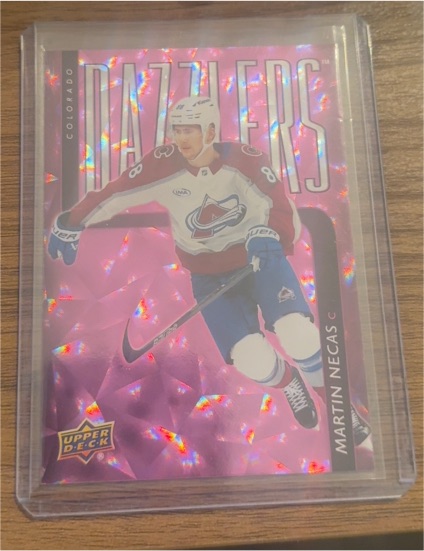 2025-26 Upper Deck Series 1 Dazzlers #DZ-2 Martin Necas — front