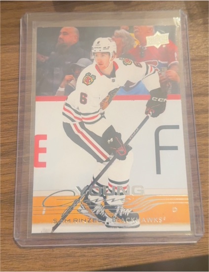 2025-26 Upper Deck Series 1 #248 Sam Rinzel Young Guns Rookie Card — front