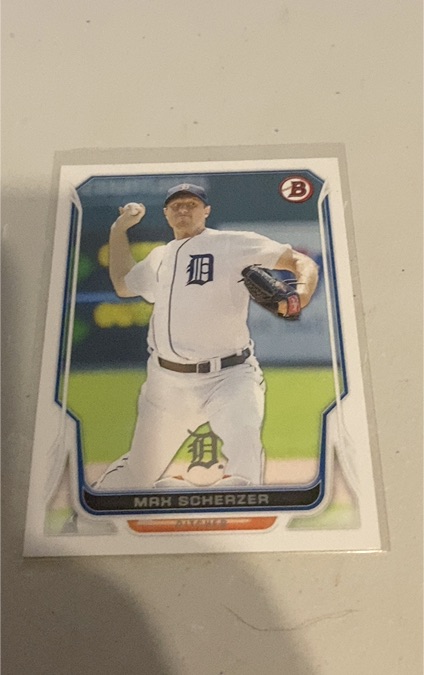 2014 Bowman #94 Max Scherzer — front