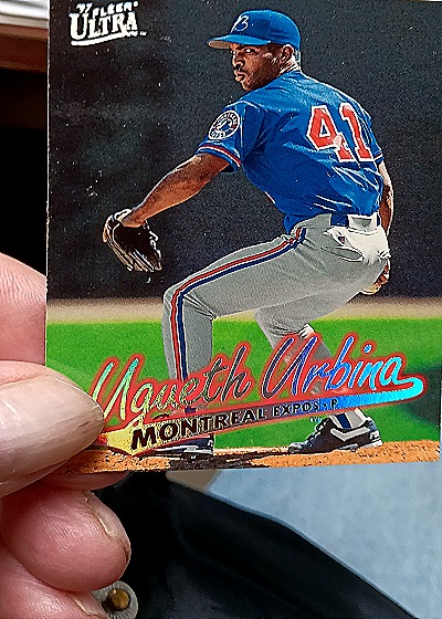 1997 Fleer Ultra #234 Ugueth Urbina — front