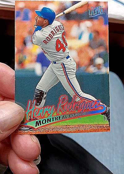 1998 Fleer Ultra #233 Henry Rodriguez — front