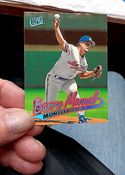 1993 Fleer Ultra #231 Barry Manuel — front