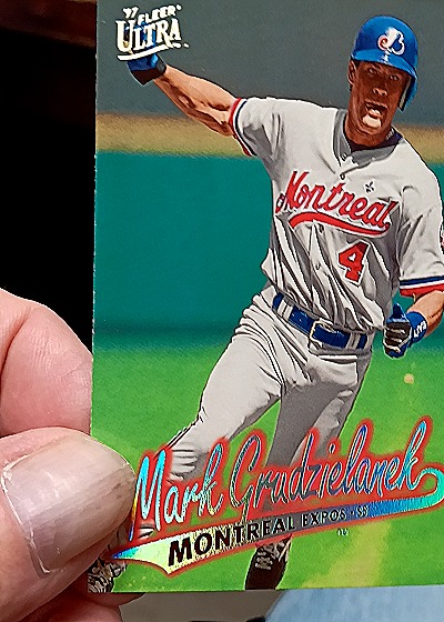 1997 Fleer Ultra #230 Mark Grudzielanek — front