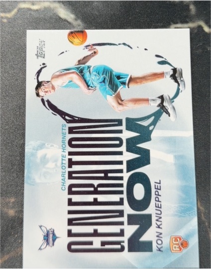 2025-26 Topps Generation Now #GN-4 Kon Knueppel — front