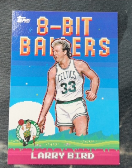 2025-26 Topps #8B-25 Larry Bird 8-Bit Ballers — front