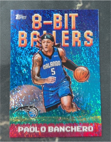 2025 Topps 8-Bit Ballers #8B-9 Paolo Banchero — front
