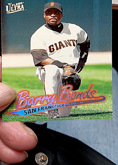 1997 Fleer Ultra #290 Barry Bonds — front