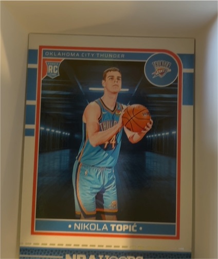 2024-25 Panini NBA Hoops #242 Nikola Topic — front