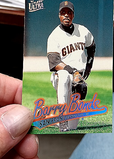 1997 Fleer Ultra #290 Barry Bonds — front