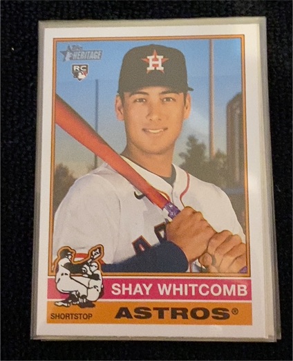2025 Topps Heritage #362 Shay Whitcomb — front
