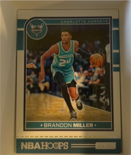 2024-25 Panini NBA Hoops #224 Brandon Miller — front