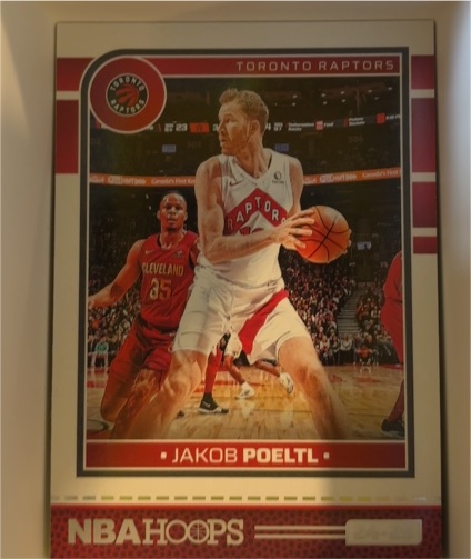 2024-25 Panini NBA Hoops #185 Jakob Poeltl — front