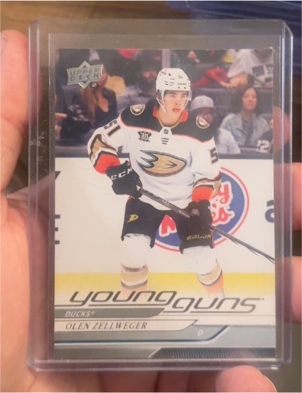 2024-25 Upper Deck Series 1 #236 Olen Zellweger — front