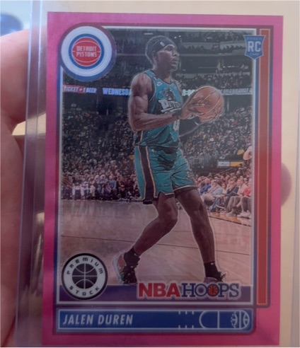 2022-23 Panini Chronicles Hoops Premium Stock #572 Jalen Duren — front