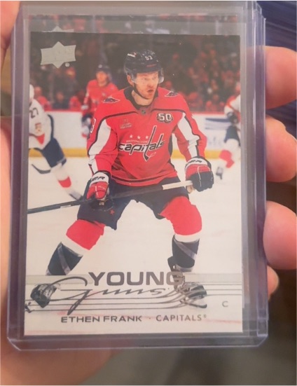2025-26 Upper Deck Series 1 Young Guns #240 Ethen Frank — front