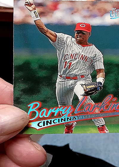 1997 Ultra #177 Barry Larkin — front