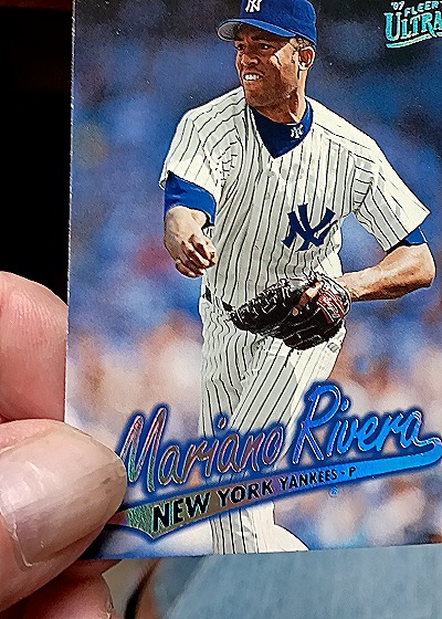 1997 Fleer Ultra #103 Mariano Rivera — front