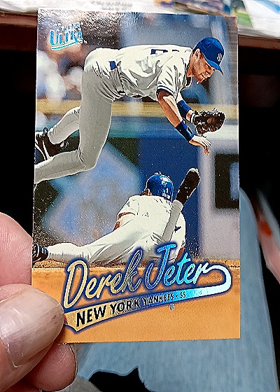 1997 Fleer Ultra #99 Derek Jeter — front