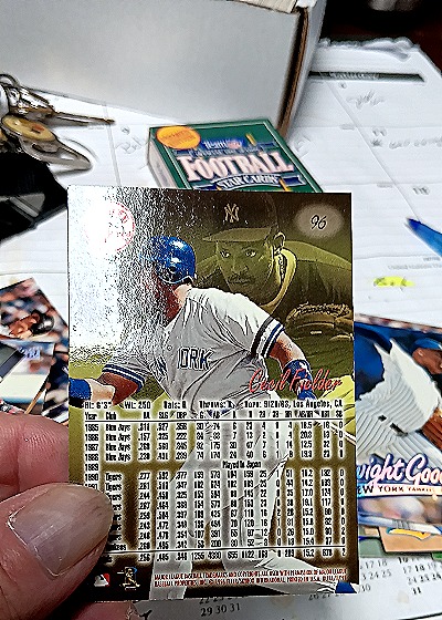 1998 Fleer Ultra #96 Cecil Fielder — back