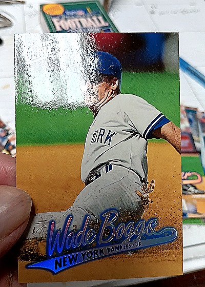 1997 Fleer Ultra #95 Wade Boggs — front