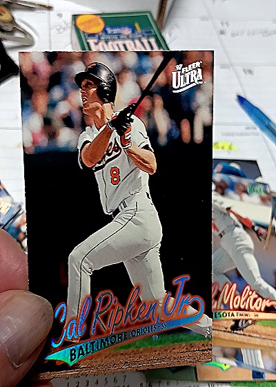 1997 Fleer Ultra #11 Cal Ripken Jr. — front
