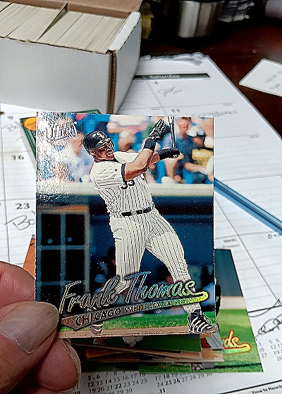 1993 Fleer Ultra #44 Frank Thomas — front