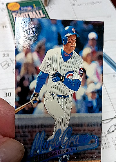 1992 Donruss #164 Mark Grace — front