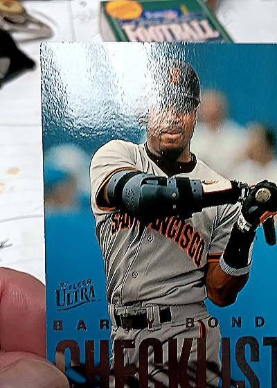 1997 Ultra #2 Barry Bonds Checklist — front