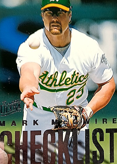 1997 Ultra #5 Mark McGwire — front