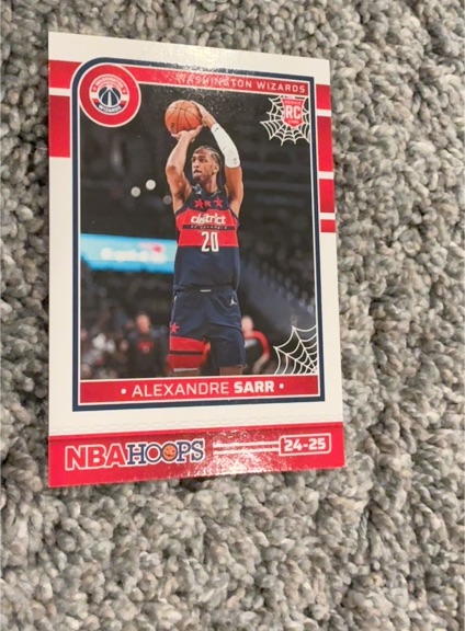 2024-25 Panini Haunted Hoops #232 Alexandre Sarr — front