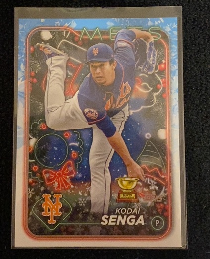 2024 Topps Holiday #H190 Kodai Senga — front