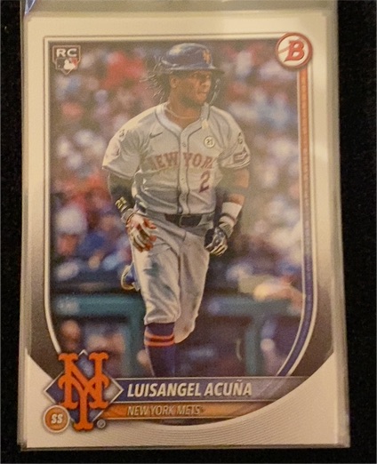 2025 Bowman #83 Luisangel Acuña — front