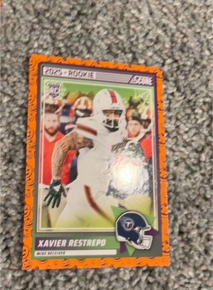 2025 Panini Score A Treat #6 Xavier Restrepo — front