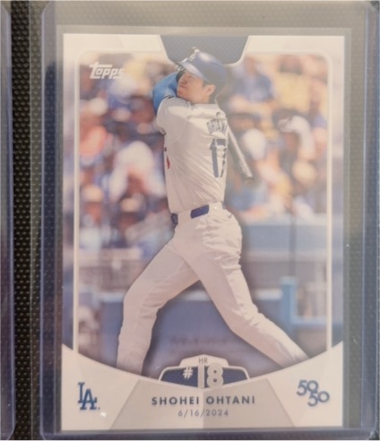 2024 Topps 50/50 #33 Shohei Ohtani — front