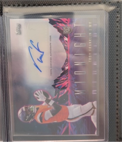 2024 Topps Midnight #RHS-TF Troy Franklin — front
