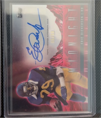 2024 Topps Midnight #HZS-ED Eric Dickerson Horizon Signatures — front
