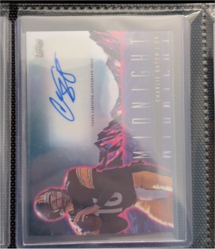 2024 Topps Midnight Horizon Signatures #HZS-CB Charlie Batch — front