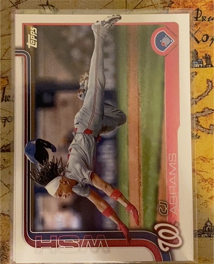 2025 Topps #122 CJ Abrams — front