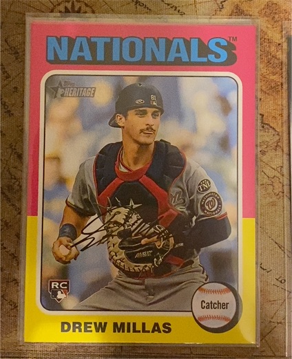 2024 Topps Heritage High Number #613 Drew Millas — front