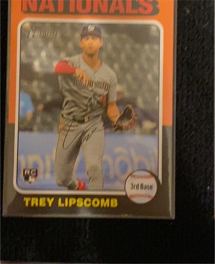 2024 Topps Heritage High Number #684 Trey Lipscomb — front